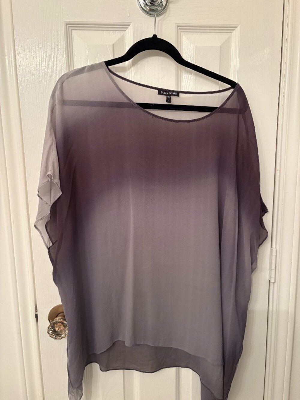 Eileen Fisher Sheer Ombre top